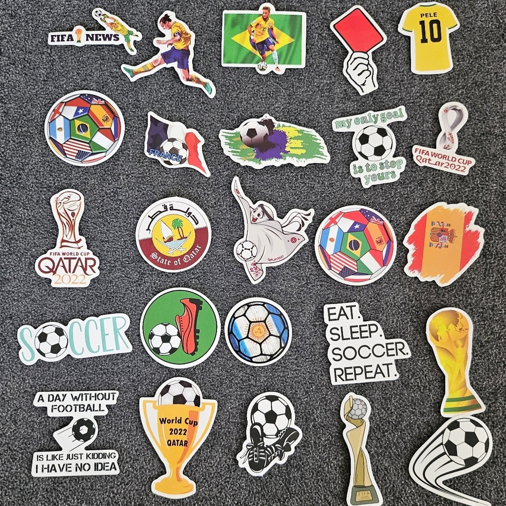 Soccer themed stickers, fifa, soccer fans and players,  Journaling, stationary